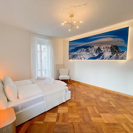 Apartment West Center 4 Bed Free Parking Wifi Interlaken